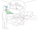 場面説明イラスト制作いたします 状況をイラストで分かりやすく説明できる、ゆるいイラストです！ イメージ4
