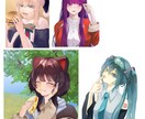 アイコン、一枚絵、立ち絵等のイラスト描きます 商用利用可。SNSでの活動用にどうぞ！ イメージ3