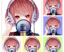 目を引くアイコンイラスト！レンタルします SNS、配信アプリでアイコンが定まらないあなたへのサポート イメージ4