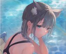 透明感あふれる丁寧な作品をお描きします アイコンから一枚絵まで幅広く対応いたします。 イメージ1