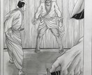 時代物のイラストを描きますます 時代物の小説の挿絵とうをお探しの方にオススメです イメージ1