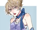 独自の絵柄で一枚絵描きます 厚塗りチック、多彩な色彩でお好みなイラストお描きします イメージ3