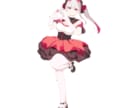 鬼っ娘メイドさん♡ の立ち販売してます 立ち絵を即買える‼️即使える‼️ イメージ9
