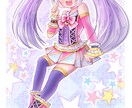 オリジナル少女漫画風イラスト(A4)描きます きらきらゆめみる女の子イラスト/背景なし イメージ2