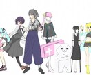 TRPG特化！差分付き立ち絵制作します 差分付き立ち絵が欲しい貴方へ、戦闘差分も◎ イメージ2