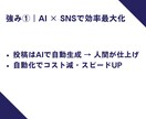 AI×SNSで集客自動化サポートします 中小企業向け！AI活用で楽にSNS集客支援します イメージ4