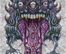モンスターのイラストを描きます 色々なタッチで、リアル系、コミカル系、おぞまし系、触手系！ イメージ3