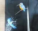 横振り刺繡をシャツなどに刺繡ます 横振り刺繡でスカジャン風の刺繍 イメージ9