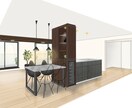 プレゼン用の内観パース描きます 誰からも目を惹く内観パースをiPadで作成！ イメージ2