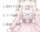 Live2D用パーツ分けイラストを制作致します Vtuber始めてみませんか？ イメージ3