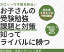 お子さんの受験勉強1年間の課題と対策を占います 努力は勿論占いでも対策してライバルに勝つ!【お試し価格】 イメージ1