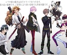 貴方の個性的なキャラクター/立ち絵描きます 個性溢れる「貴方だけの」キャラクター、作ります！ イメージ5