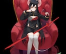 TRPG・IRIAM・配信　立ち絵、1枚絵描きます 透明感のある魅力的なイラスト提供致します！ イメージ4