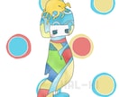 オリジナルキャラクターを描きます ゆるいものから描き込み系まで承ります♪ イメージ7
