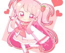 グッズ化・商用利用OKのミニキャライラスト作成ます お急ぎの方におすすめ！最短3日～☆スピード納品 イメージ2