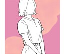 お写真からシンプルでおしゃれなイラスト作成します 写真から生まれる、世界にひとつだけの線画アート イメージ2