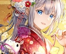 高品質で可愛らしい立ち絵を制作します IRIAMやTRPGなどで使える華やかなイラストです イメージ2