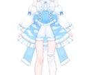 Live2D制作いたします 1枚絵からのパーツ分け可能です！ イメージ4