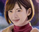 油絵で似顔絵、肖像画を描きます リアルな似顔絵、肖像画を描きます イメージ1
