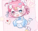 幅広い用途◎ミニキャラ・マスコットイラスト描きます 1.5〜3頭身ミニキャラ/マスコット/キャラデザなど イメージ8