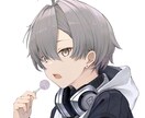男性キャラの立ち絵、一枚絵イラスト制作します TRPG、ゲームキャラ◇Vtuberモデルの全行程制作も可能 イメージ7