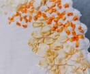 お好きな物に刺繍します 名前、ワンポイントアップリケ、リボン素材で刺すリボン刺繍など イメージ1