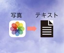 画像や写真の面倒な文字データ変換を代行致します 手入力では時間がかかってしまう場合などにぜひご活用ください！ イメージ1