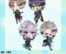 デフォルメイラスト制作します 表情差分３種無料！可愛さ重視のデフォルメイラスト イメージ4