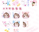 販売用のLINEスタンプのイラストを製作します 複数キャラ、絵無し可能！スタンプでトークを盛り上げましょう♪ イメージ2