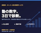 塾の売上と集客の悩みをテキストで診断します 数字を送るだけ。元教室長が3日以内に診断レポート イメージ1