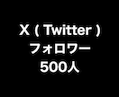 Xフォロワー500人増やします ⭐️格安⭐️フォロワーが増えるよう拡散します！ イメージ1
