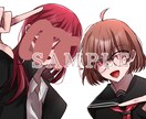 かっこかわいく綺麗な夢絵・イラスト描きます サムネ用イラストなど受け付けしております！ イメージ6
