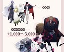 立ち絵の制作をいたします TRPG・ゲーム制作等、自由にお使いいただけます！ イメージ3