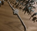 金属アレルギーの方も安心ブレスレット作ります 編み物でブレスレットを作ります。パーツの追加もあり！ イメージ1