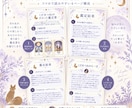 あの人の本音・気持ちをタロットで鑑定します 言えない想い、本当の気持ちをカードから読み解きます イメージ2