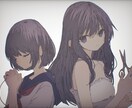 雰囲気のあるイラスト作成いたします アイコンから1枚絵まで丁寧にお描きします♪ イメージ10