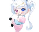 始めたて6月までの限定価格＿ＳＤイラスト描きます グッズやアイコン動画用など様々なものにお使いいただけます！ イメージ6
