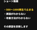 YouTubeショート1000再生の壁を診断します ショート動画600投稿の経験から原因を分析 イメージ2