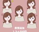 最安値！ゆるくてかわいいSNSアイコン作成します シンプルだけど個性が出せる！表情追加も可能です☆ イメージ3