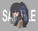 キャラクターアイコン描きます 新規絵もOK！ペア画や背景ありなども受け付けます イメージ2