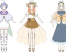 期間限定セール！立ち絵制作いたします 透明感のあるイラストを得意としております！ イメージ4