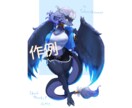 あなたのオリジナルキャラを素敵に描きます 硬派で独特な絵柄で、あなたの好きなキャラを描かせてください！ イメージ3