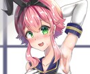 イラストを彩色を代行いたします 線画をご用意頂いて理想の塗りで仕上げます！ イメージ4