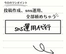 充実サポート付きのsns運用代行を行います 【sns運用代行で周りとの差を付けよう！】 イメージ2