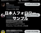 X・Twitter日本人フォロワー増加します 低減少確認済み！日本人プロフィールありの品質重視！ イメージ3