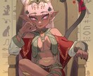 動画配信用サムネイル、立ち絵など制作いたします 細部まで修正対応　イメージ通りのイラストをお届けします イメージ2