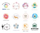 あなただけのオリジナルロゴを心を込めて作成致します 可愛い雰囲気のロゴデザインが得意です イメージ1
