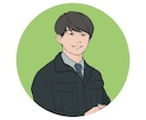 プロフィールに最適！似顔絵アイコンを描きます 信頼感・清潔感のあるイラストで、あなたの魅力を伝えます イメージ4