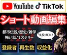 初心者大歓迎｜都市伝説系ショート動画を制作します 3ヵ月で収益化を達成した製作者が動画制作をお手伝いします！ イメージ1