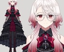 VTuber向けLive2Dモデル制作いたします Vtuberパーツ分けイラスト制作/Live2dモデリング イメージ2